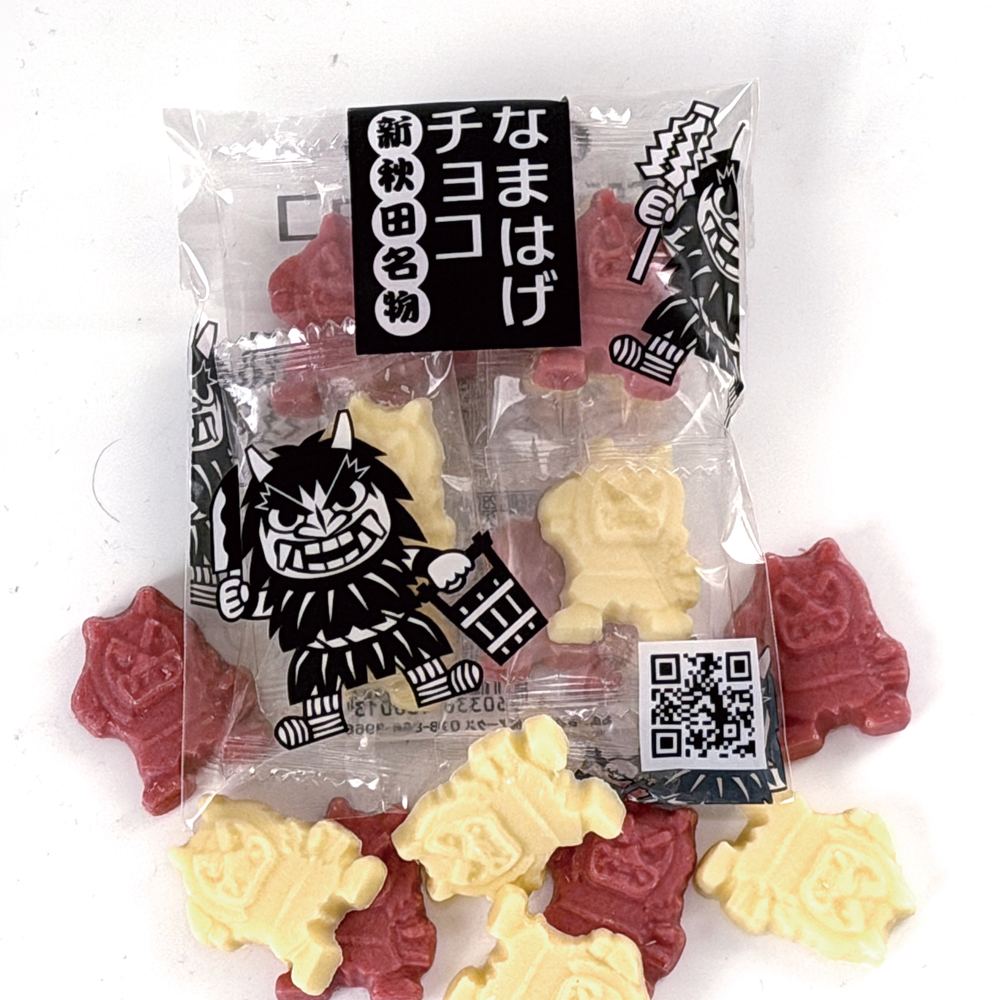なまはげチョコ（ホワイト＆イチゴ）